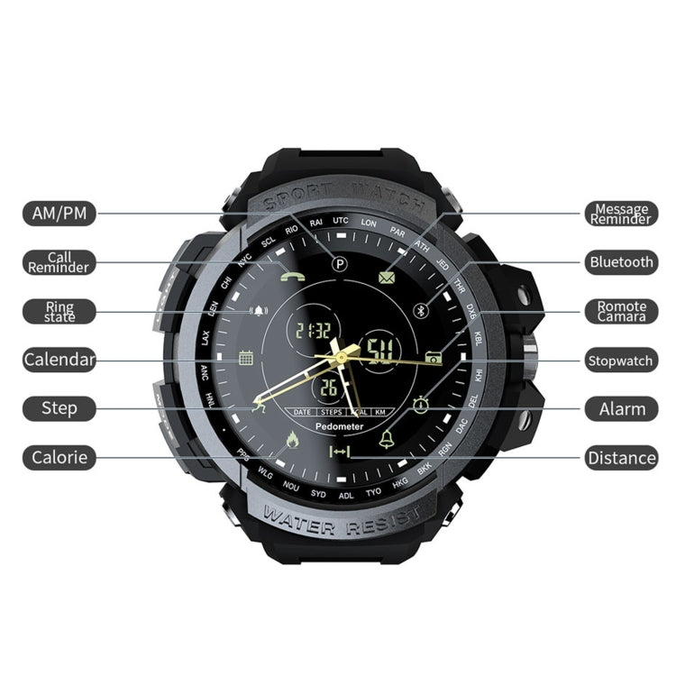 Lokmat MK28 1.4 inch FSTN Screen Smart Watch