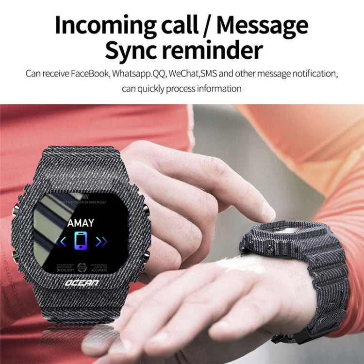 Lokmat OCEAN 1.14 inch TFT Touch Screen Smart Watch