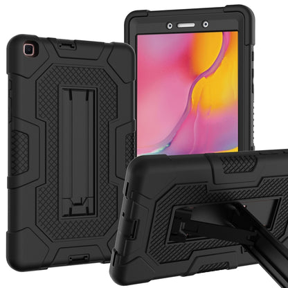Contrast Color Robot Shockproof Silicone + PC Protective Case with Holder������������������������...