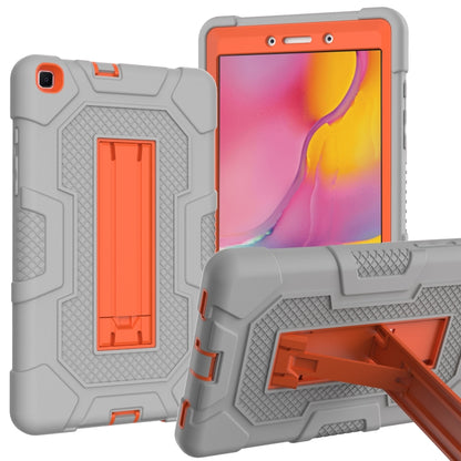 Contrast Color Robot Shockproof Silicone + PC Protective Case with Holder������������������������...