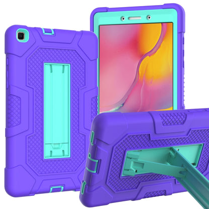 Contrast Color Robot Shockproof Silicone + PC Protective Case with Holder������������������������...