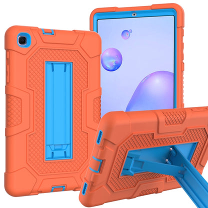 Contrast Color Robot Shockproof Silicone + PC Protective Case with Holder������������������������...