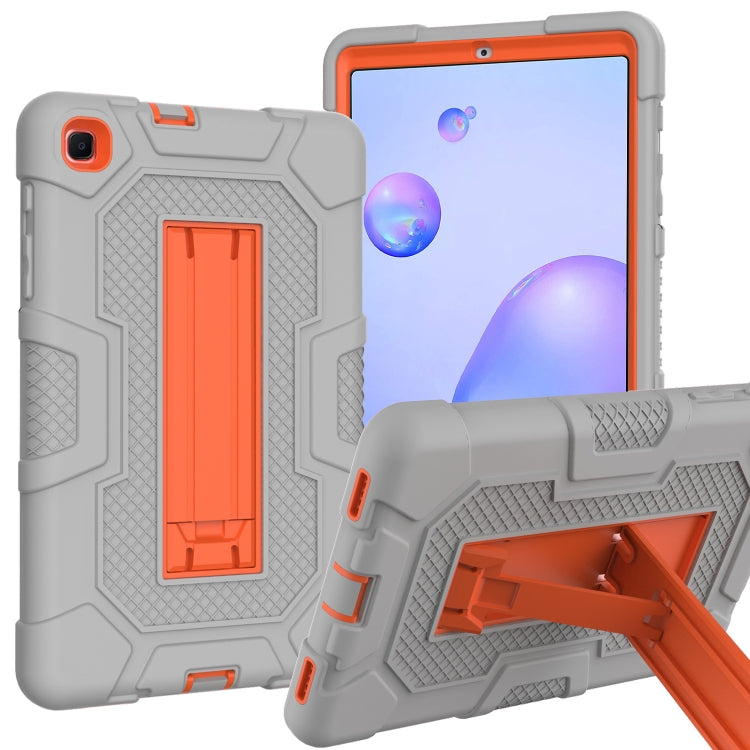 Contrast Color Robot Shockproof Silicone + PC Protective Case with Holder������������������������...