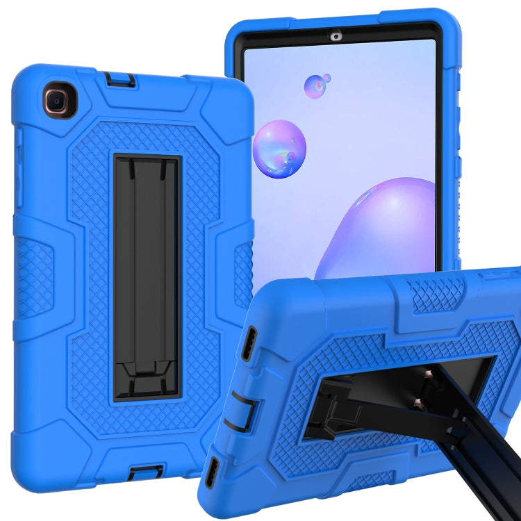 Contrast Color Robot Shockproof Silicone + PC Protective Case with Holder������������������������...