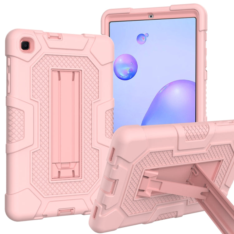 Contrast Color Robot Shockproof Silicone + PC Protective Case with Holder������������������������...