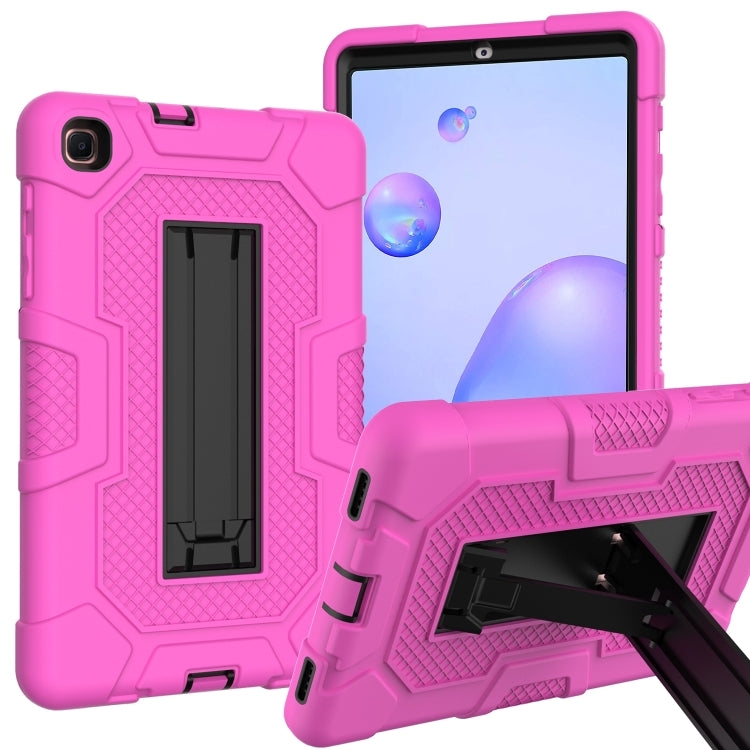Contrast Color Robot Shockproof Silicone + PC Protective Case with Holder������������������������...