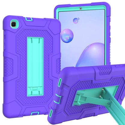Contrast Color Robot Shockproof Silicone + PC Protective Case with Holder������������������������...