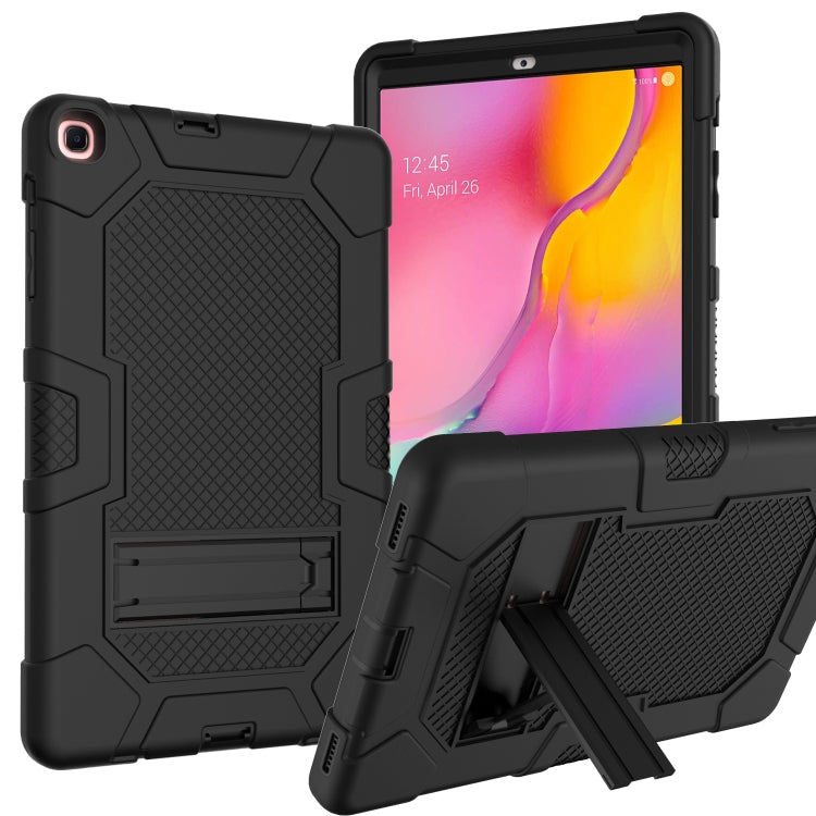 Contrast Color Robot Shockproof Silicone + PC Protective Case with Holder������������������������...