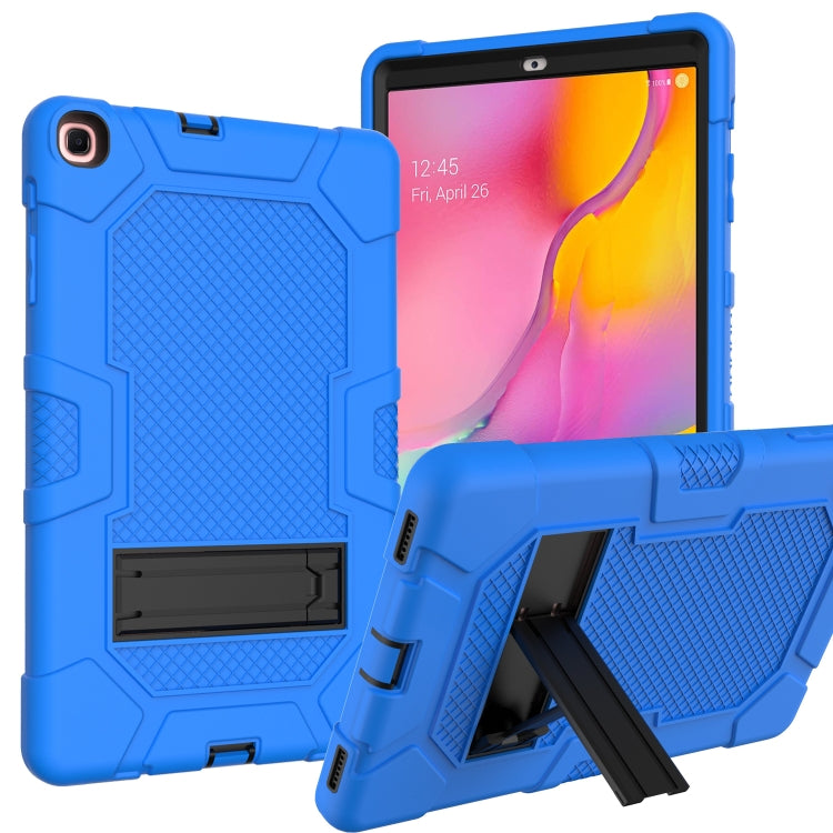 Contrast Color Robot Shockproof Silicone + PC Protective Case with Holder������������������������...