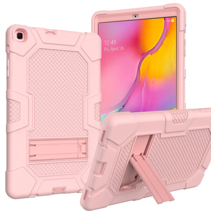 Contrast Color Robot Shockproof Silicone + PC Protective Case with Holder������������������������...