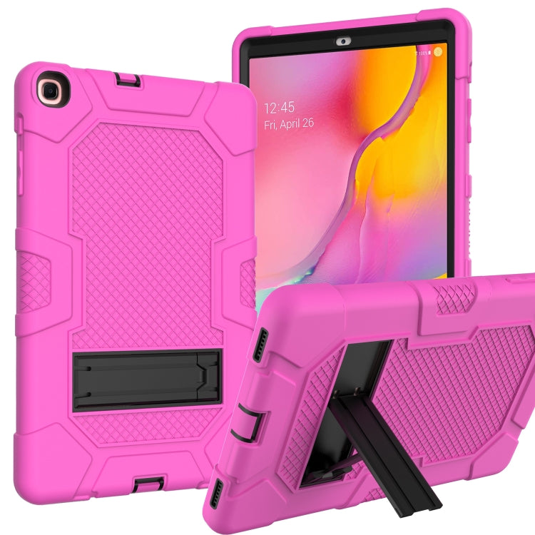 Contrast Color Robot Shockproof Silicone + PC Protective Case with Holder������������������������...