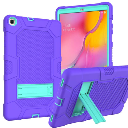 Contrast Color Robot Shockproof Silicone + PC Protective Case with Holder������������������������...
