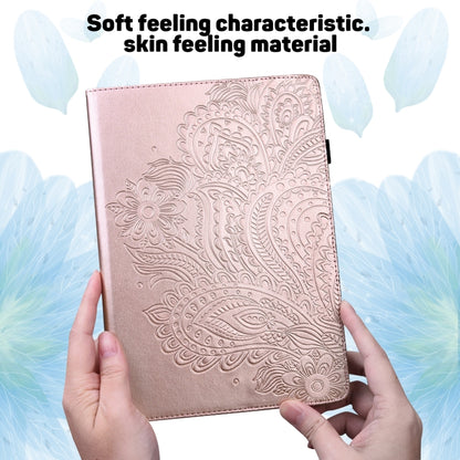 Peacock Embossed Pattern TPU + PU Horizontal Flip Leather Case with Holder & Card Slots & Wallet�...
