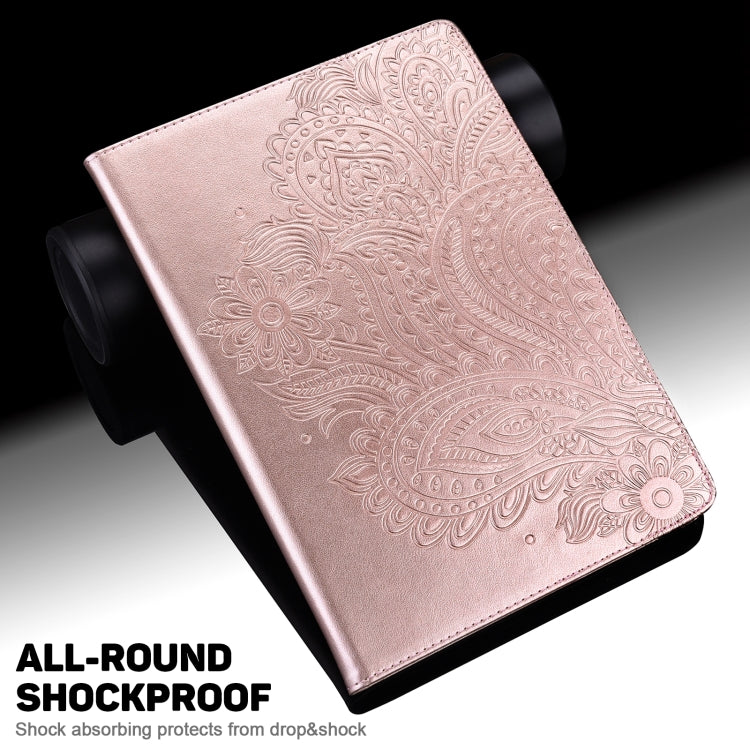 Peacock Embossed Pattern TPU + PU Horizontal Flip Leather Case with Holder & Card Slots & Wallet�...