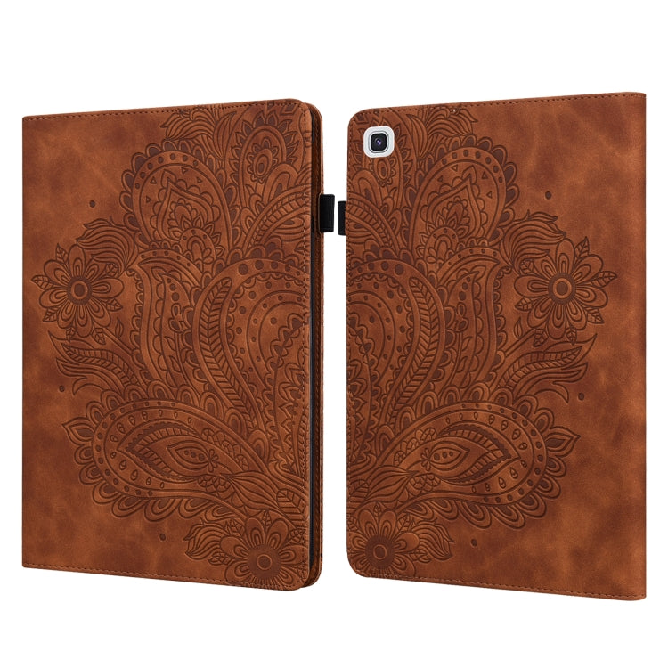 Peacock Embossed Pattern TPU + PU Horizontal Flip Leather Case with Holder & Card Slots & Wallet�...