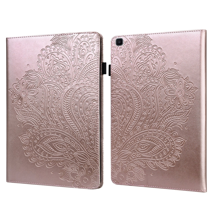 Peacock Embossed Pattern TPU + PU Horizontal Flip Leather Case with Holder & Card Slots & Wallet�...