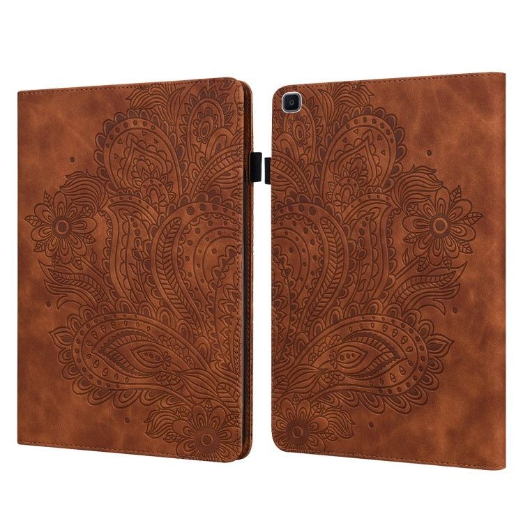 Peacock Embossed Pattern TPU + PU Horizontal Flip Leather Case with Holder & Card Slots & Wallet�...