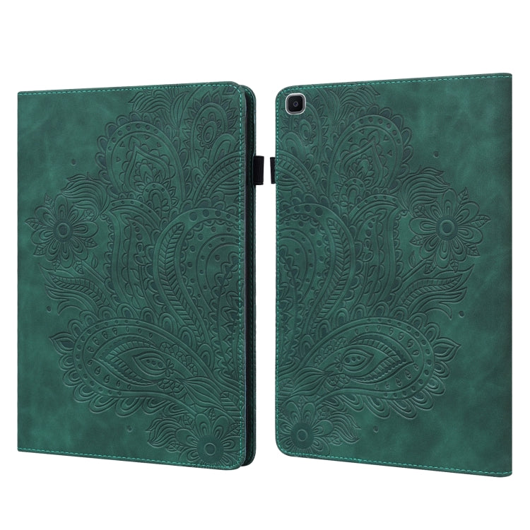 Peacock Embossed Pattern TPU + PU Horizontal Flip Leather Case with Holder & Card Slots & Wallet�...