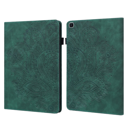 Peacock Embossed Pattern TPU + PU Horizontal Flip Leather Case with Holder & Card Slots & Wallet�...