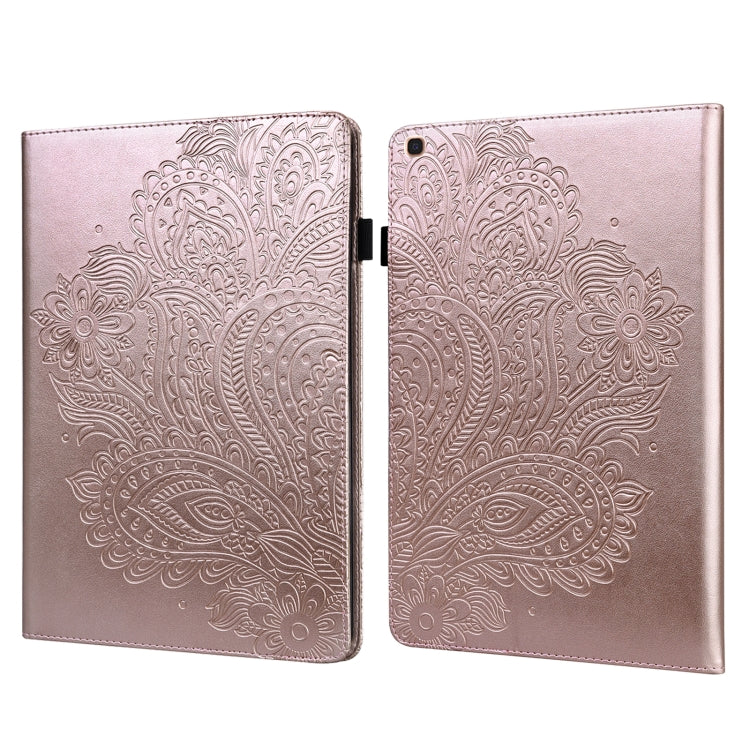 Peacock Embossed Pattern TPU + PU Horizontal Flip Leather Case with Holder & Card Slots & Wallet�...