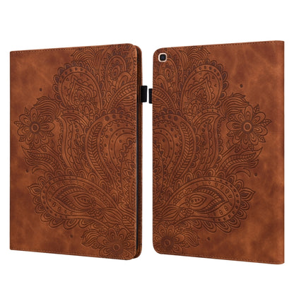 Peacock Embossed Pattern TPU + PU Horizontal Flip Leather Case with Holder & Card Slots & Wallet�...