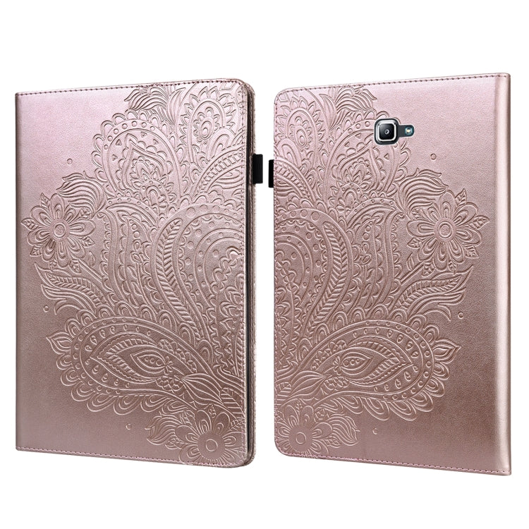 Peacock Embossed Pattern TPU + PU Horizontal Flip Leather Case with Holder & Card Slots & Wallet�...