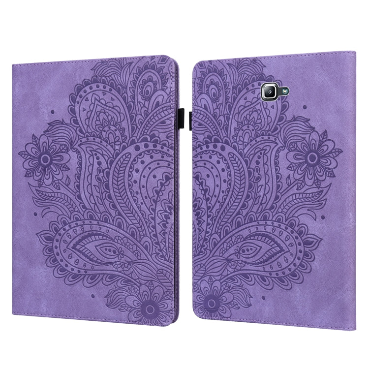 Peacock Embossed Pattern TPU + PU Horizontal Flip Leather Case with Holder & Card Slots & Wallet�...