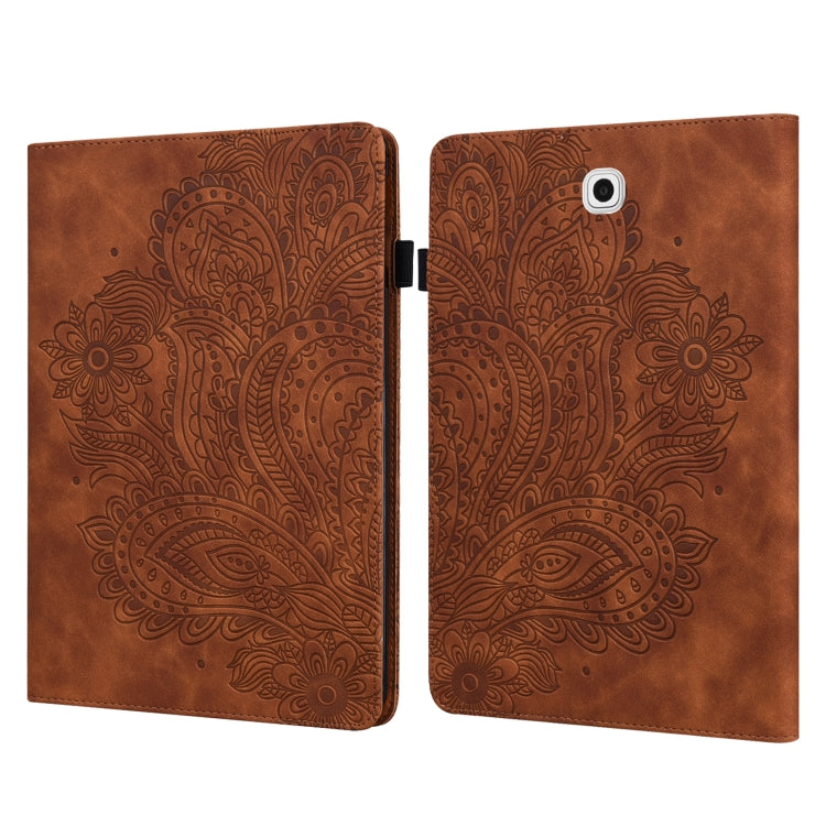 Peacock Embossed Pattern TPU + PU Horizontal Flip Leather Case with Holder & Card Slots & Wallet�...