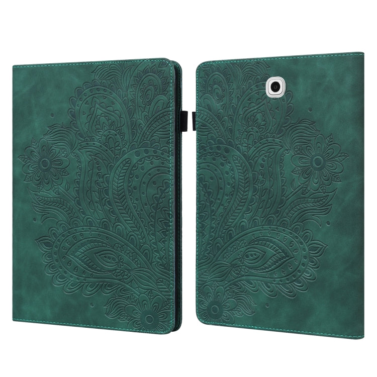 Peacock Embossed Pattern TPU + PU Horizontal Flip Leather Case with Holder & Card Slots & Wallet�...