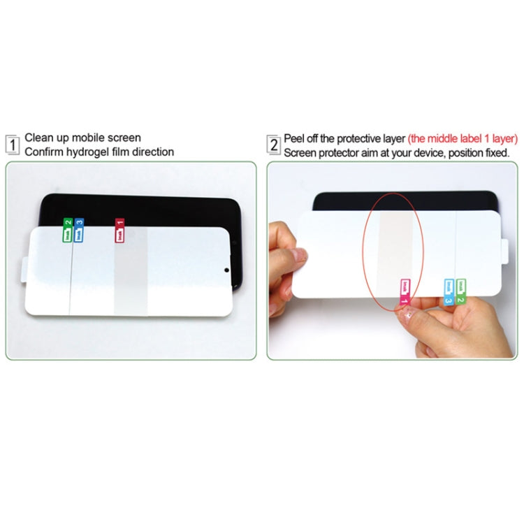 2 PCS IMAK 0.15mm Curved Full Screen Protector Hydrogel Film Back Protector, For iPhone 12 mini��...