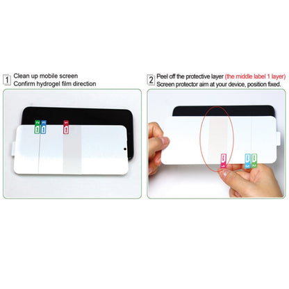 2 PCS IMAK 0.15mm Curved Full Screen Protector Hydrogel Film Back Protector
