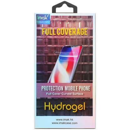 2 PCS IMAK 0.15mm Curved Full Screen Protector Hydrogel Film Front Protector, For iPhone 12 Pro M...