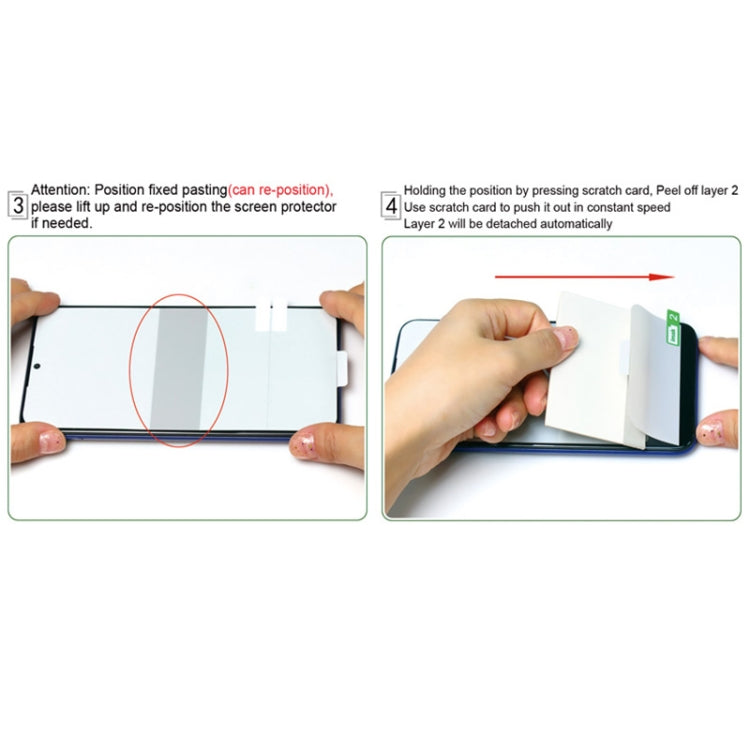 2 PCS IMAK 0.15mm Curved Full Screen Protector Hydrogel Film Front Protector, For iPhone 12 Pro M...