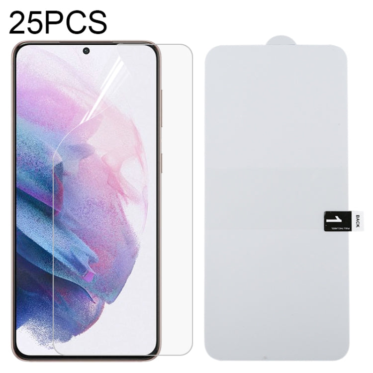 25 PCS Full Screen Protector Explosion-proof Front Hydrogel Film���������������������������������...