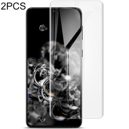 2 PCS IMAK Curved Full Screen Hydrogel Film, For Samsung Galaxy S21 5G, For Samsung Galaxy S21+ 5...