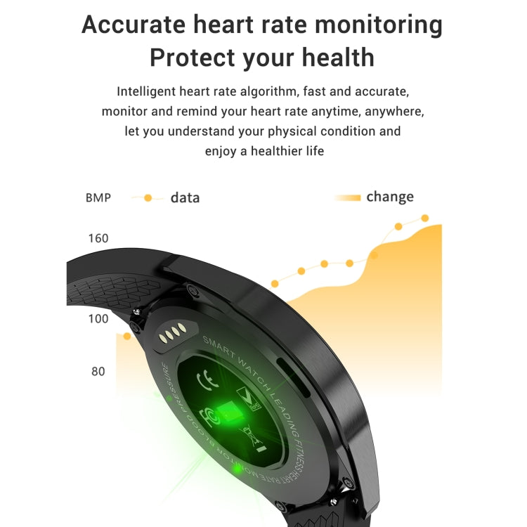 G20 1.3 inc IPS Color Screen IP67 Waterproof Smart Watch, Support Blood Oxygen Monitoring / Sleep...