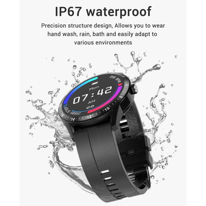 G20 1.3 inc IPS Color Screen IP67 Waterproof Smart Watch, Support Blood Oxygen Monitoring / Sleep...