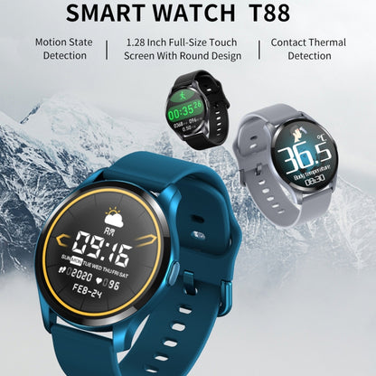 T88 1.28 inch TFT Color Screen Smart Watch