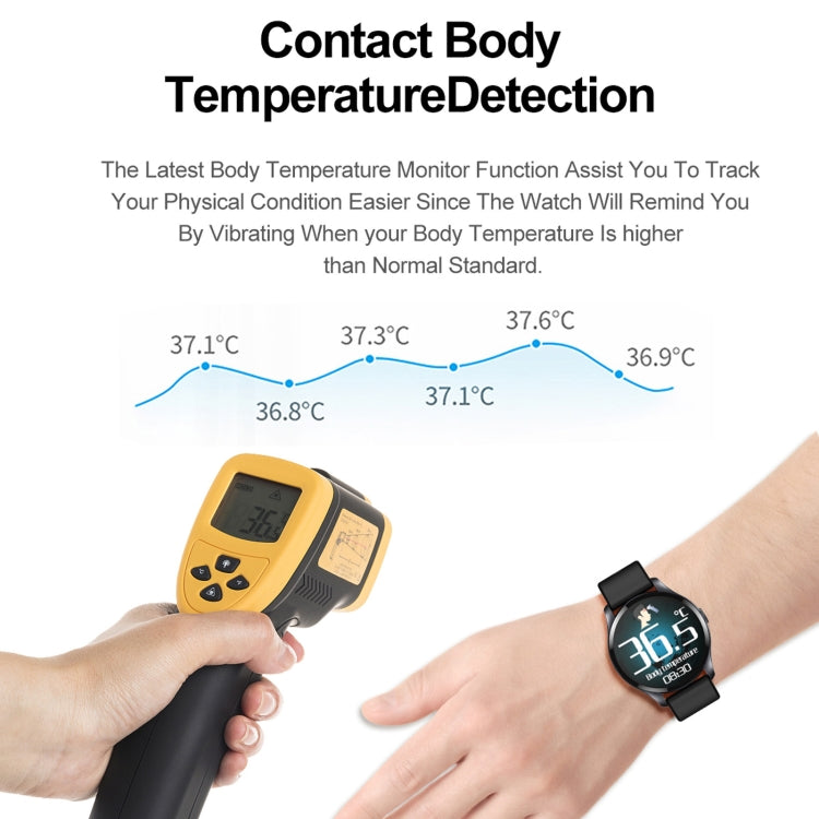 T88 1.28 inch TFT Color Screen Smart Watch
