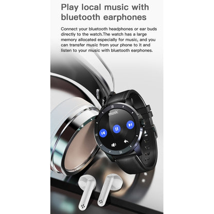 MX12 1.3 inch IPS Color Screen IP68 Waterproof Smart Watch, Support Bluetooth Call / Sleep Monito...