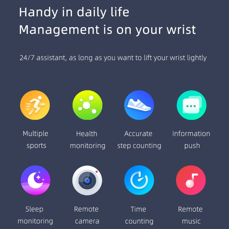 Z15 1.69 inch Touch Screen IP67 Waterproof Smart Watch