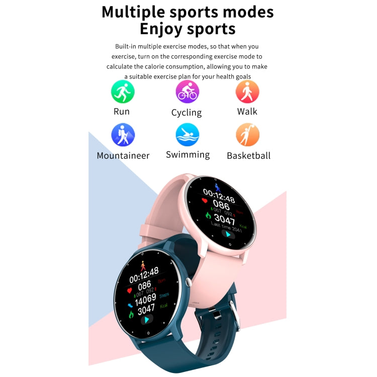 ZL02 1.28 inch Touch Screen IP67 Waterproof Smart Watch