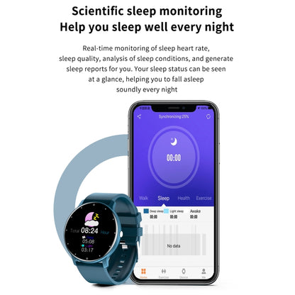 ZL02 1.28 inch Touch Screen IP67 Waterproof Smart Watch