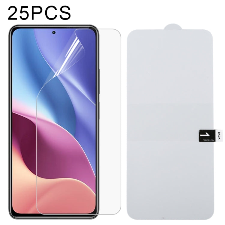 25 PCS Full Screen Protector Explosion-proof Hydrogel Film���������������������������������������...