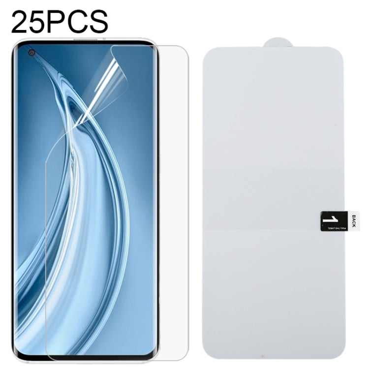 25 PCS Full Screen Protector Explosion-proof Hydrogel Film, For OPPO Find X3 Pro (25 PCS)��������...