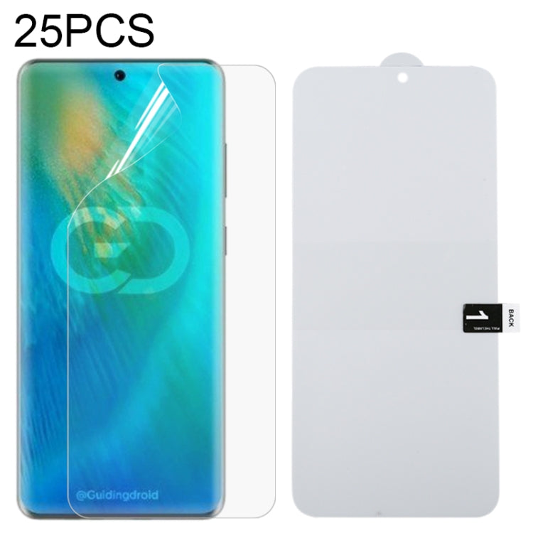 25 PCS Full Screen Protector Explosion-proof Hydrogel Film, For OPPO Find X3 Pro (25 PCS)��������...
