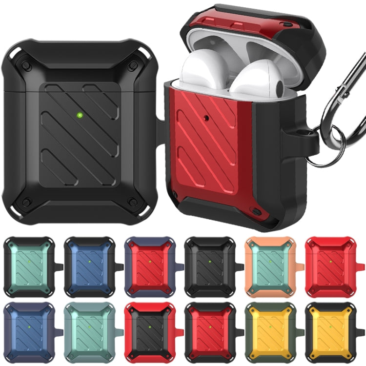Wireless Earphones Shockproof Bumblebee Twill Silicone Protective Case, For AirPods 1/2����������...