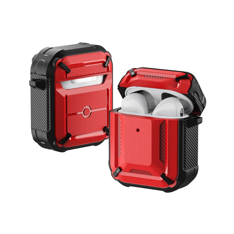 Wireless Earphones Shockproof Diamond Square Pattern Silicone Protective Case, For AirPods 1/2���...