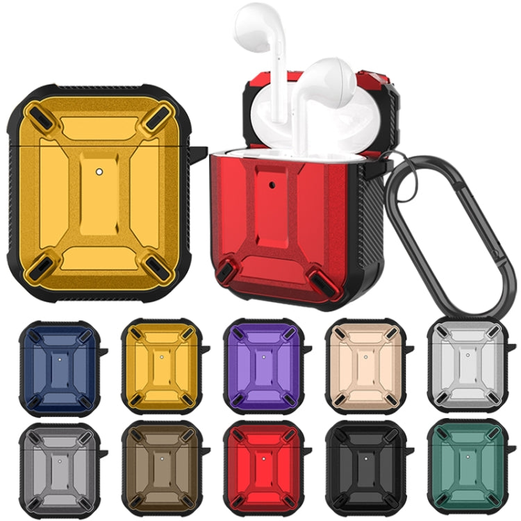 Wireless Earphones Shockproof King Kong Armor Silicone Protective Case, For AirPods 1/2����������...