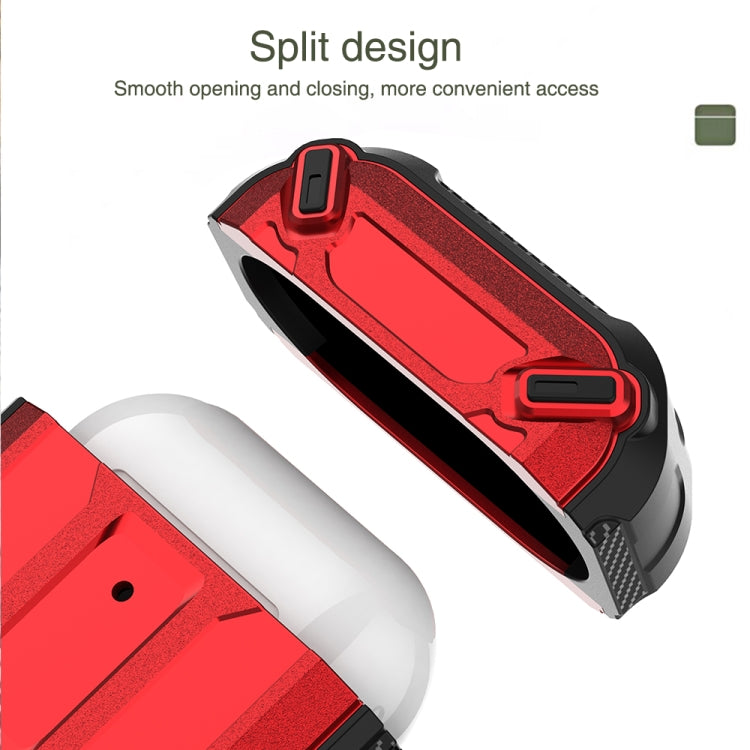 Wireless Earphones Shockproof King Kong Armor Silicone Protective Case, For AirPods 1/2����������...